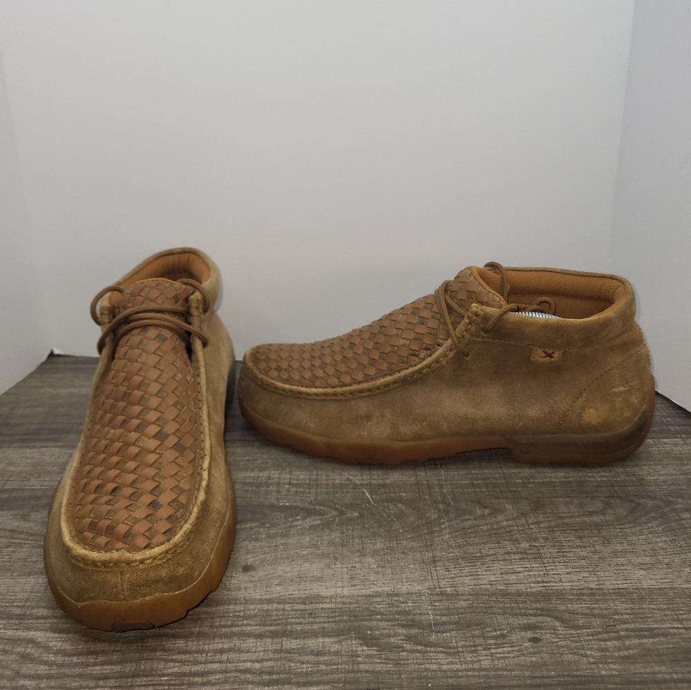 Twisted X The Original MDM0033 Mens Brown Lace Up Chukka Boots Size 10 M